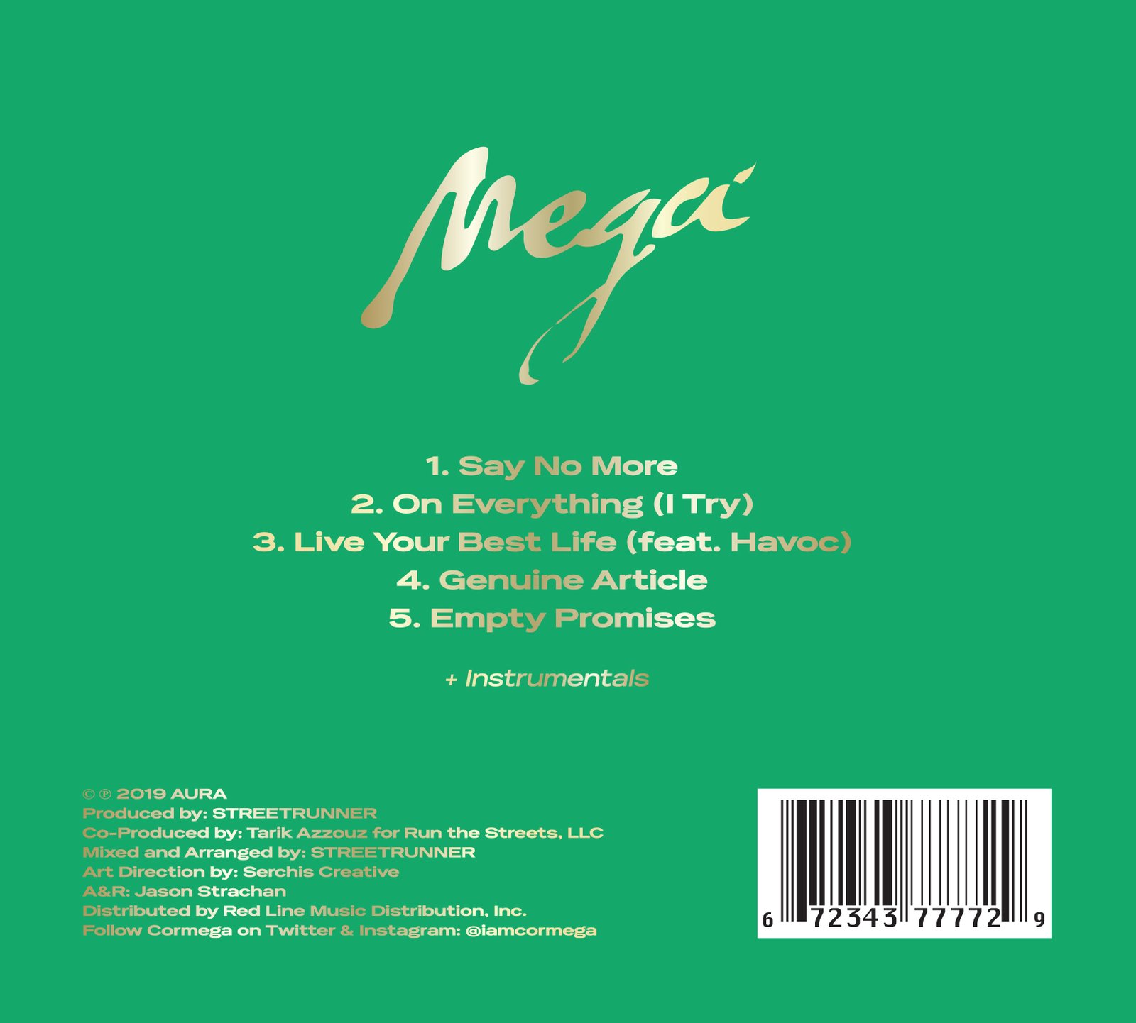 洋楽 SPECIAL EDITION / CORMEGA Cormega – Special Edition (The Realness+True Meaning) – 2 x